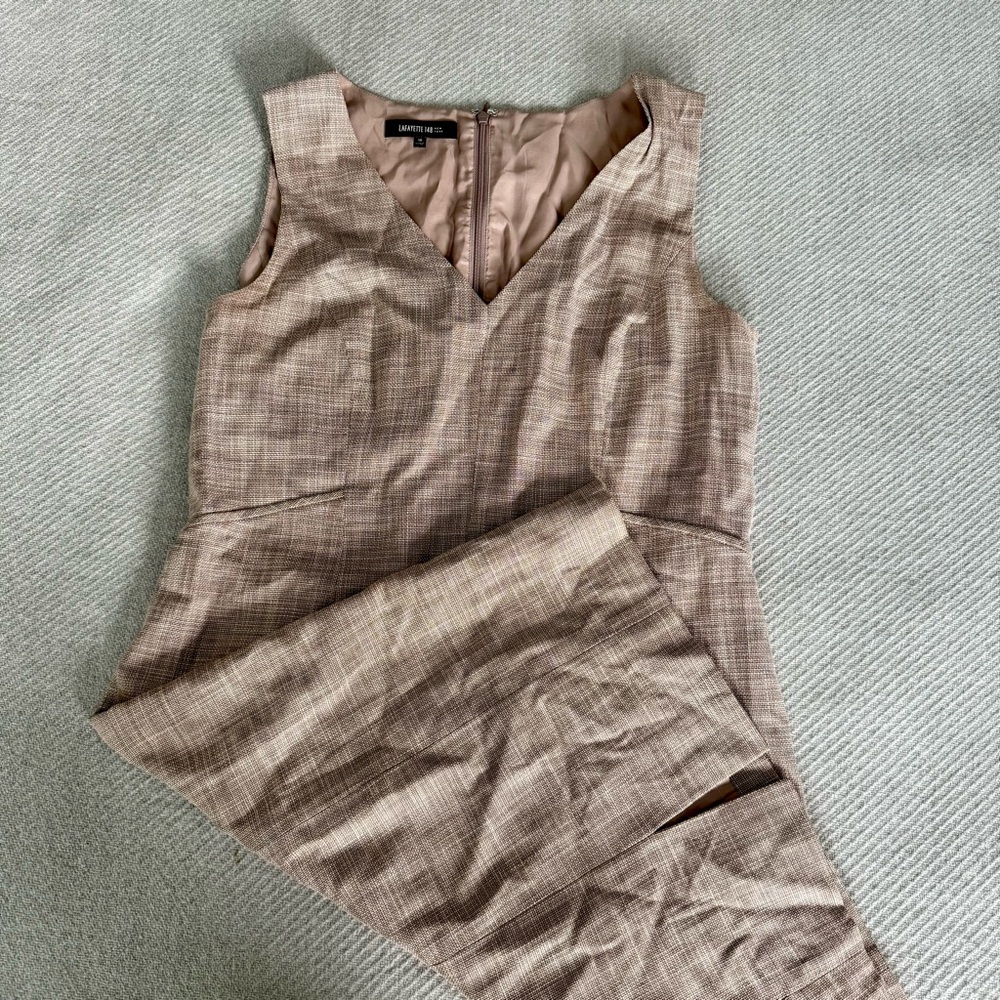 Lafayette 148 Dress Wool Blend size 10
